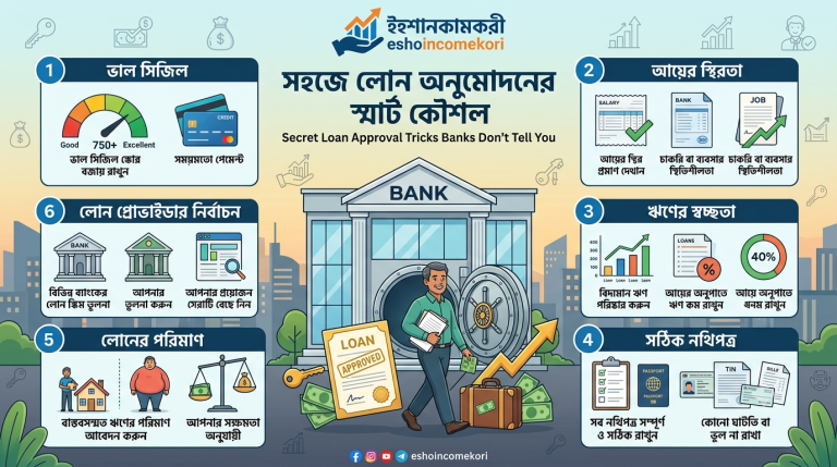 Secret Loan Approval Tricks Banks Don’t Tell You: সহজে লোন অনুমোদনের স্মার্ট কৌশল