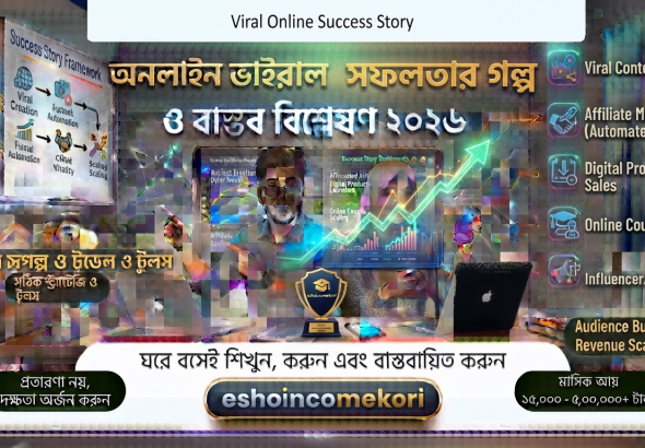 Viral online success story অনলাইন ভাইরাল সফলতার গল্প ও বাস্তব বিশ্লেষণ ২০২৬