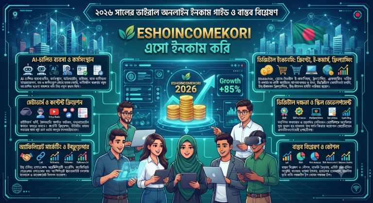 Digital Money Making Methods ২০২৬ সালের ভাইরাল অনলাইন ইনকাম গাইড ও বাস্তব বিশ্লেষণ