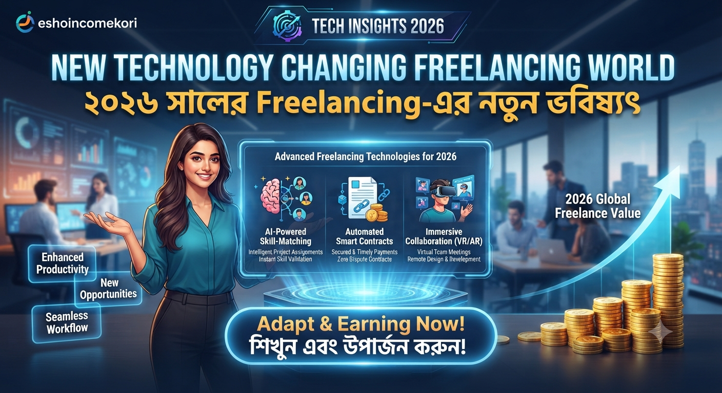 New Technology Changing Freelancing World: ২০২৬ সালের Freelancing-এর নতুন ভবিষ্যৎ