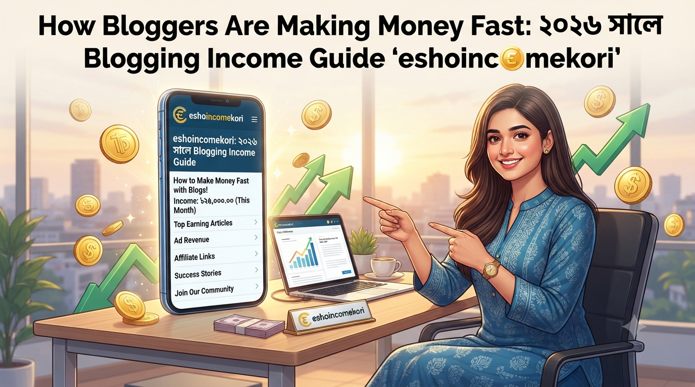 How Bloggers Are Making Money Fast: ২০২৬ সালে Blogging Income Guide