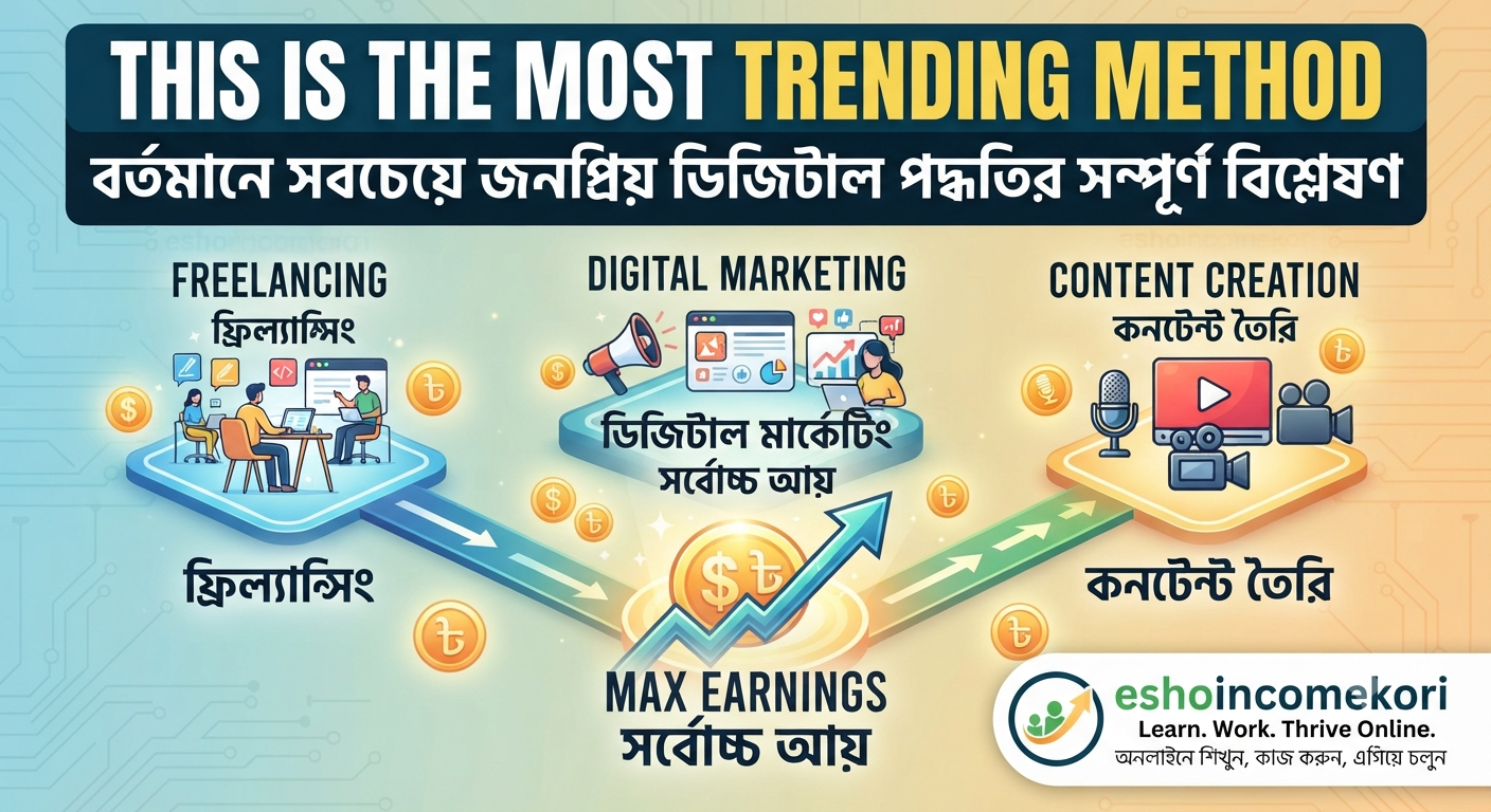 This Is the Most Trending Method | বর্তমানে সবচেয়ে জনপ্রিয় ডিজিটাল পদ্ধতির সম্পূর্ণ বিশ্লেষণ