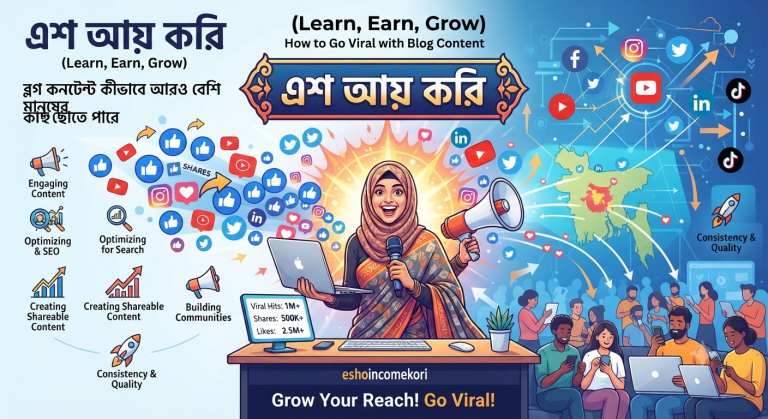 How to Go Viral with Blog Content: ব্লগ কনটেন্ট কীভাবে আরও বেশি মানুষের কাছে পৌঁছাতে পারে