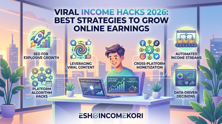 Viral Income Hacks 2026: Best Strategies to Grow Online Earnings