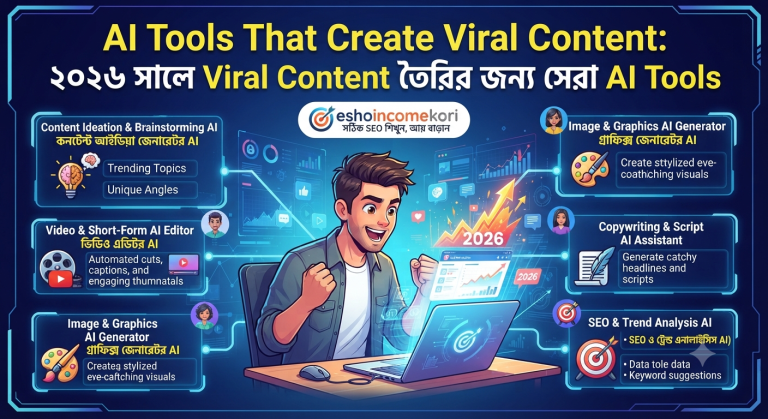 AI Tools That Create Viral Content: ২০২৬ সালে Viral Content তৈরির জন্য সেরা AI Tools