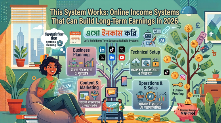 This System Works: Online Income Systems That Can Build Long-Term Earnings in 2026