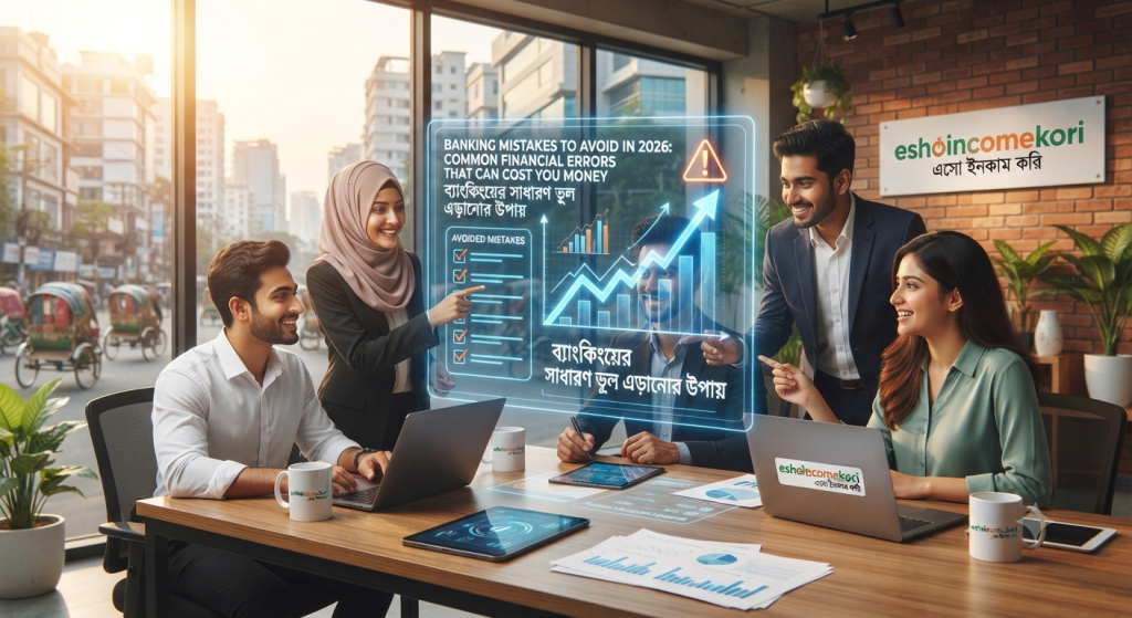 Banking Mistakes to Avoid in 2026: Common Financial Errors That Can Cost You Money | ব্যাংকিংয়ের সাধারণ ভুল এড়ানোর উপায়