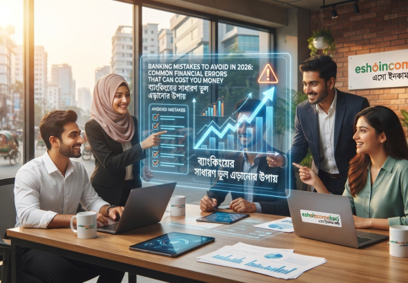 Banking Mistakes to Avoid in 2026: Common Financial Errors That Can Cost You Money | ব্যাংকিংয়ের সাধারণ ভুল এড়ানোর উপায়