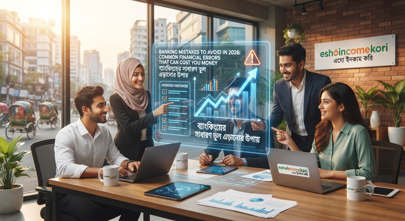 Banking Mistakes to Avoid in 2026: Common Financial Errors That Can Cost You Money | ব্যাংকিংয়ের সাধারণ ভুল এড়ানোর উপায়