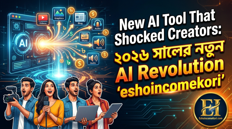 New AI Tool That Shocked Creators: ২০২৬ সালের নতুন AI Revolution
