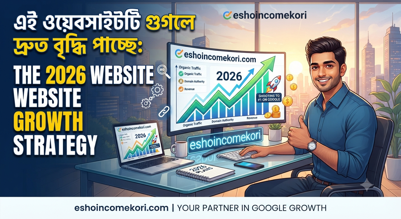 This Website Is Growing Fast on Google: ২০২৬ সালের Website Growth Strategy
