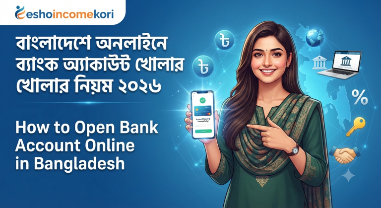 বাংলাদেশে অনলাইনে ব্যাংক অ্যাকাউন্ট খোলার নিয়ম ২০২৬ | How to Open Bank Account Online in Bangladesh