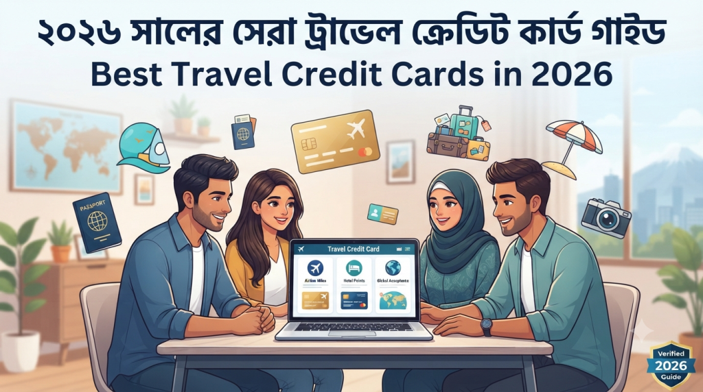 ২০২৬ সালের সেরা ট্রাভেল ক্রেডিট কার্ড গাইড | Best Travel Credit Cards in 2026