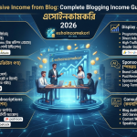 How to Earn Passive Income from Blog in 2026: Complete Blogging Income Guide