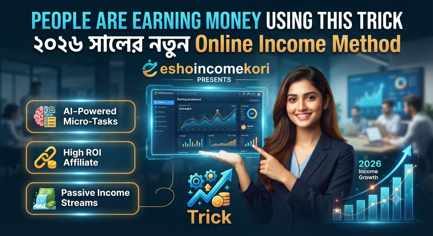People Are Earning Money Using This Trick: ২০২৬ সালের নতুন Online Income Method