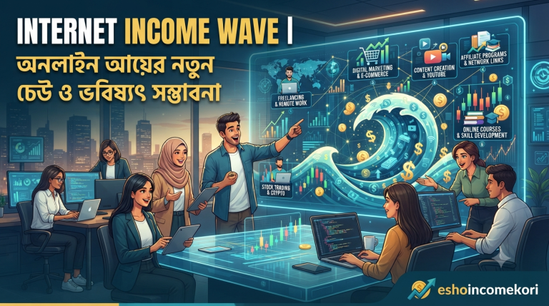 Internet Income Wave | অনলাইন আয়ের নতুন ঢেউ ও ভবিষ্যৎ সম্ভাবনা