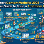 How to Start Content Website 2026 – Complete Beginner Guide to Build a Profitable Website
