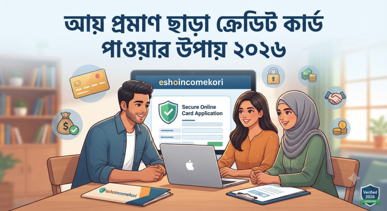 আয় প্রমাণ ছাড়া ক্রেডিট কার্ড পাওয়ার উপায় ২০২৬ | How to Get Credit Card Without Income Proof
