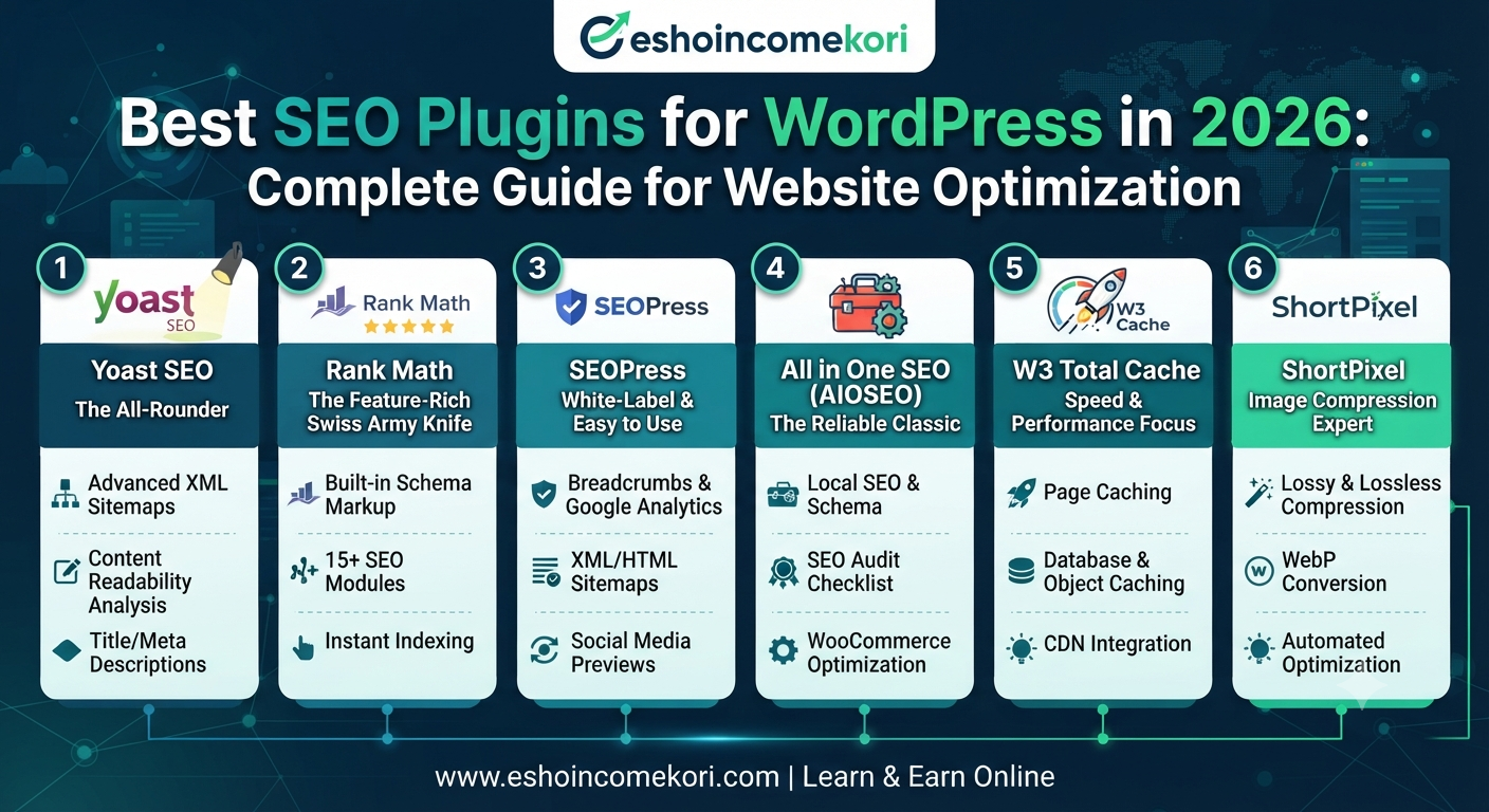Best SEO Plugins for WordPress in 2026: Complete Guide for Website Optimization