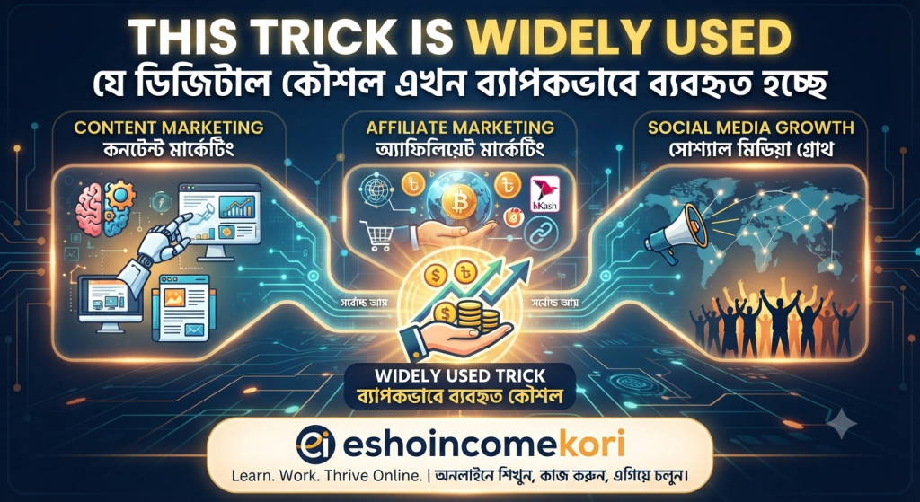 This Trick Is Widely Used | যে ডিজিটাল কৌশল এখন ব্যাপকভাবে ব্যবহৃত হচ্ছে