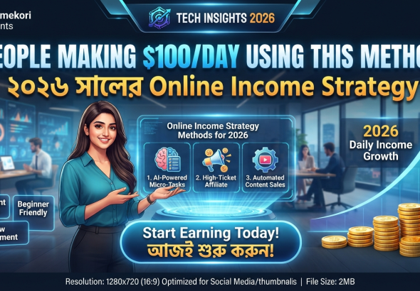 People Making $100/day Using This Method: ২০২৬ সালের Online Income Strategy