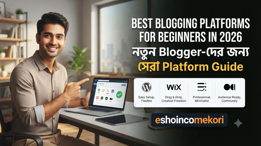 Best Blogging Platforms for Beginners in 2026: নতুন Blogger-দের জন্য সেরা Platform Guide