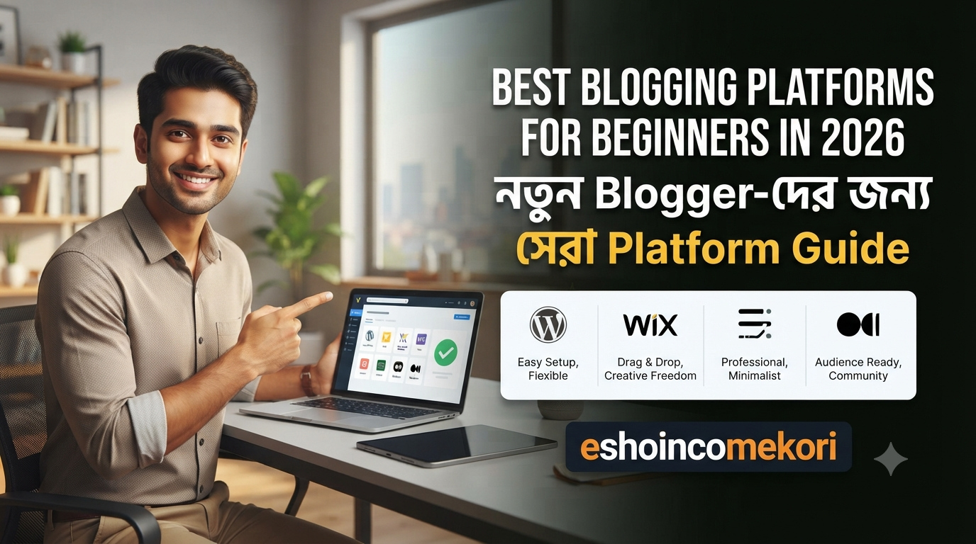 Best Blogging Platforms for Beginners in 2026: নতুন Blogger-দের জন্য সেরা Platform Guide