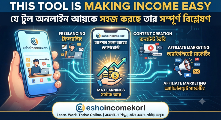 This Tool Is Making Income Easy | যে টুল অনলাইন আয়কে সহজ করছে তার সম্পূর্ণ বিশ্লেষণ