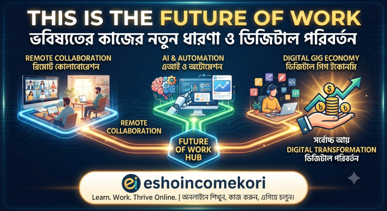This Is The Future Of Work | ভবিষ্যতের কাজের নতুন ধারণা ও ডিজিটাল পরিবর্তন