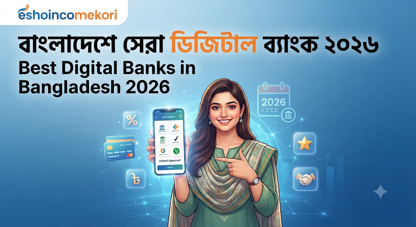 বাংলাদেশে সেরা ডিজিটাল ব্যাংক ২০২৬ | Best Digital Banks in Bangladesh