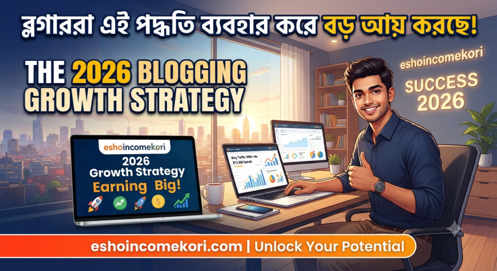 Bloggers Using This Method Earning Big: ২০২৬ সালের Blogging Growth Strategy