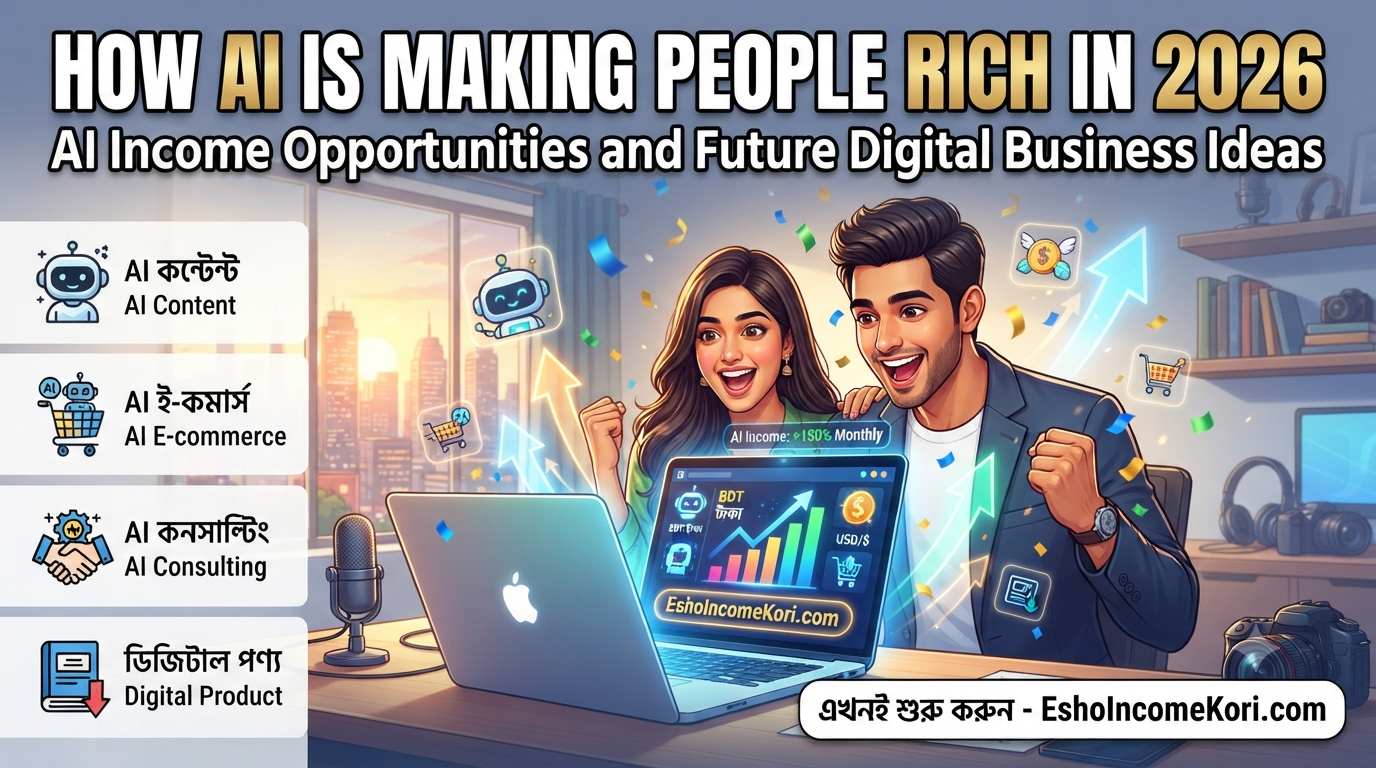 How AI Is Making People Rich In 2026: AI Income Opportunities and Future Digital Business Ideas