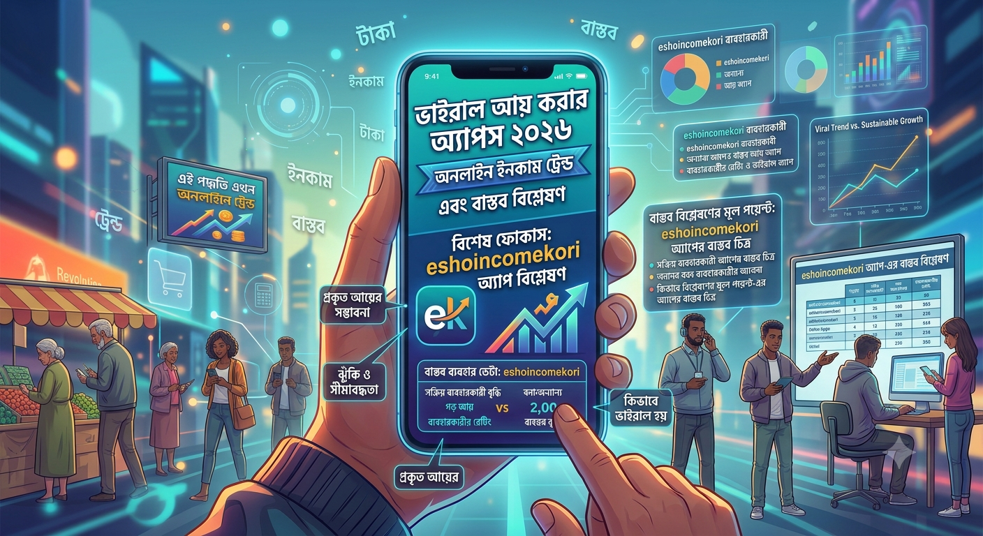 People are earning from this trick ২০২৬ সালের ভাইরাল অনলাইন ইনকাম ট্রেন্ড বিশ্লেষণ