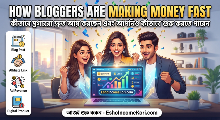 How Bloggers Are Making Money Fast: কীভাবে ব্লগাররা দ্রুত আয় করছেন এবং আপনিও কীভাবে শুরু করতে পারেন