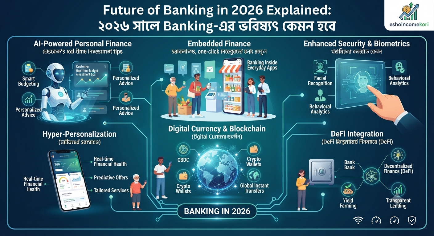 Future of Banking in 2026 Explained: ২০২৬ সালে Banking-এর ভবিষ্যৎ কেমন হবে