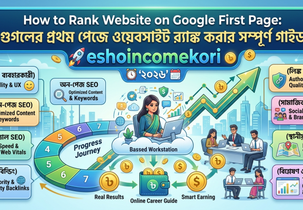 How to Rank Website on Google First Page (গুগলের প্রথম পেজে ওয়েবসাইট র‍্যাঙ্ক করার সম্পূর্ণ গাইড)