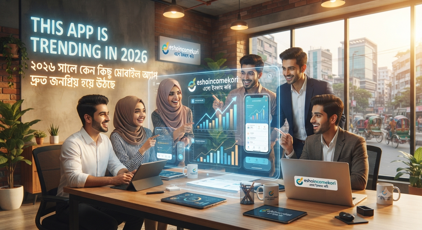This App Is Trending in 2026: ২০২৬ সালে কেন কিছু মোবাইল অ্যাপ দ্রুত জনপ্রিয় হয়ে উঠছে