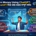 How to Earn Money Using ChatGPT: ২০২৬ সালে ChatGPT দিয়ে আয় করার সম্পূর্ণ গাইড