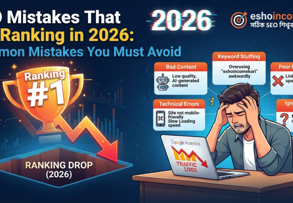 SEO Mistakes That Kill Ranking in 2026: Common Mistakes You Must Avoid
