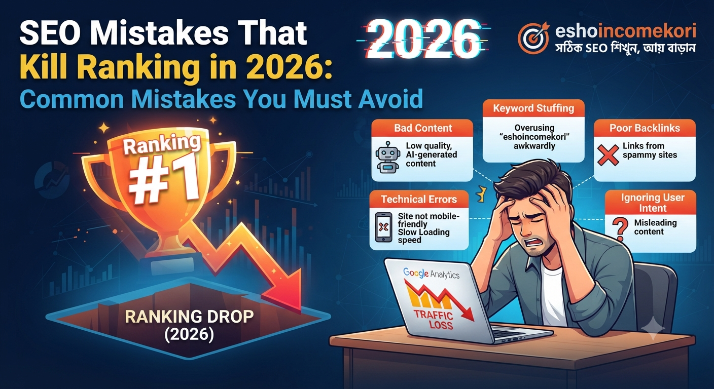 SEO Mistakes That Kill Ranking in 2026: Common Mistakes You Must Avoid