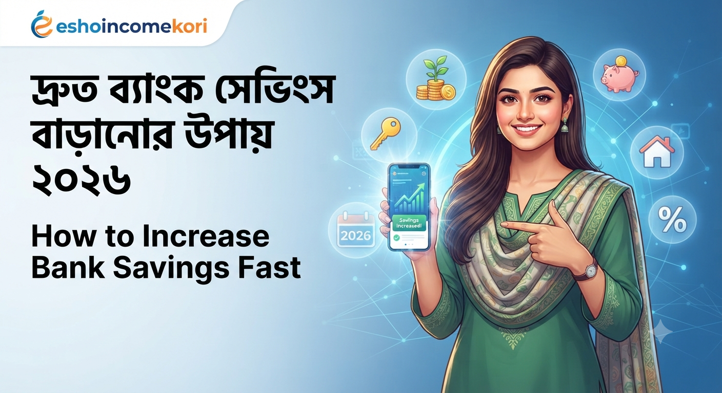 দ্রুত ব্যাংক সেভিংস বাড়ানোর উপায় ২০২৬ | How to Increase Bank Savings Fast