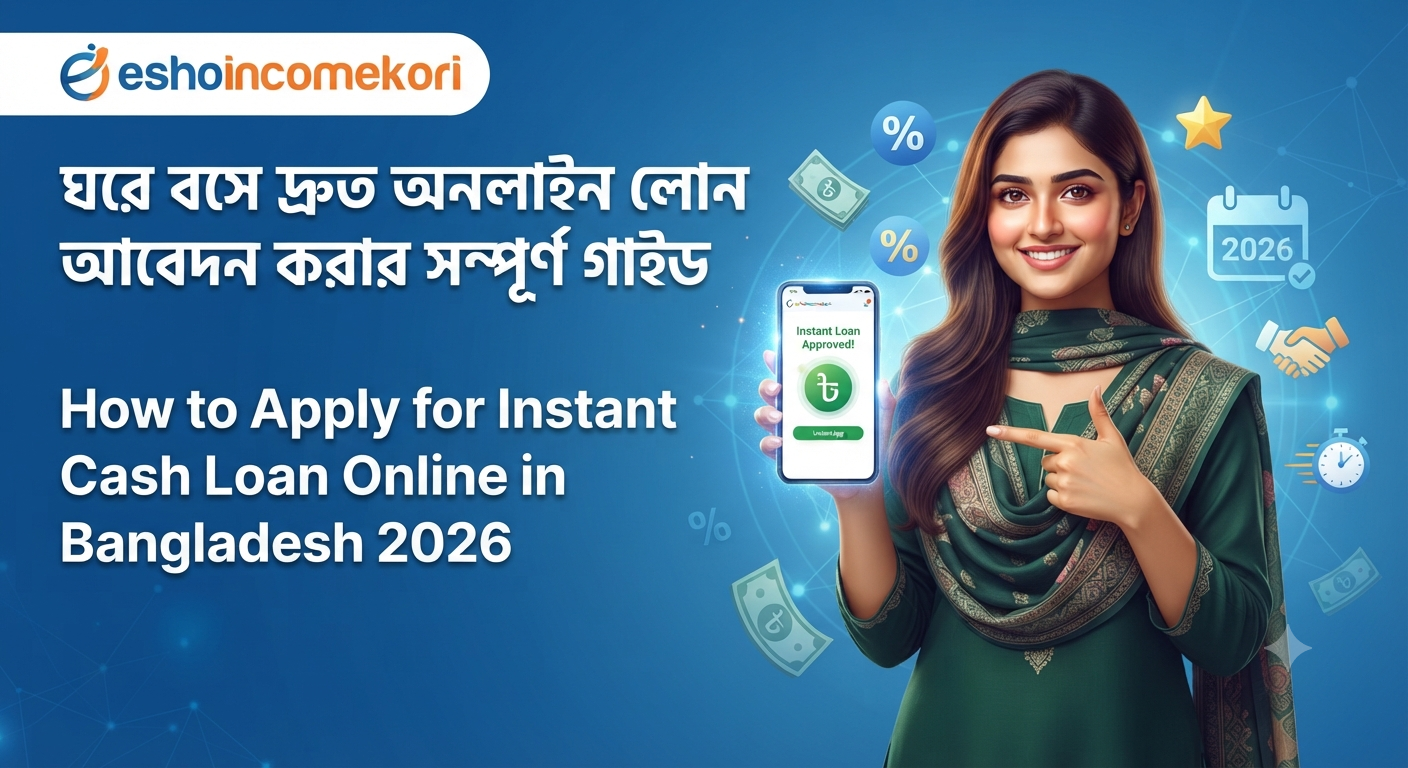 How to Apply for Instant Cash Loan Online in Bangladesh 2026: ঘরে বসে দ্রুত অনলাইন লোন আবেদন করার সম্পূর্ণ গাইড