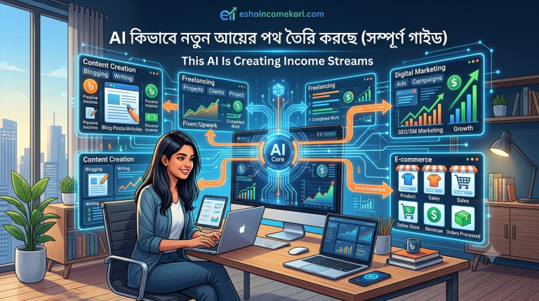 This AI Is Creating Income Streams | AI কীভাবে নতুন আয়ের পথ তৈরি করছে সম্পূর্ণ গাইড