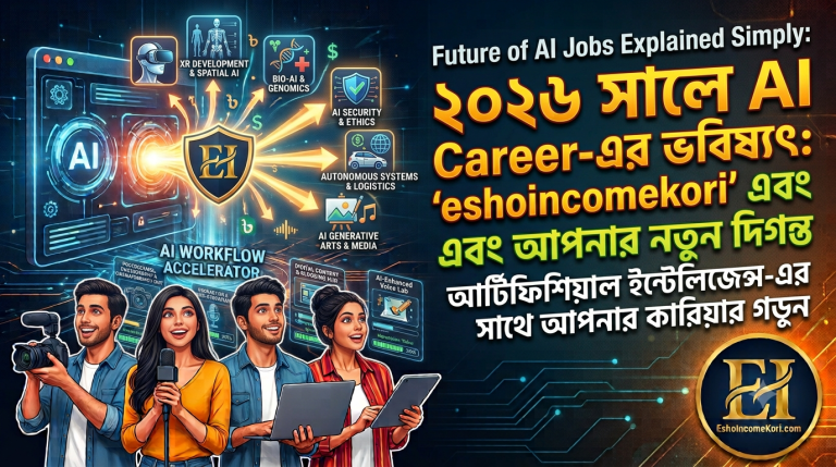 Future of AI Jobs Explained Simply: ২০২৬ সালে AI Career-এর ভবিষ্যৎ