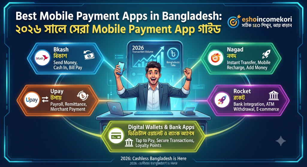 Best Mobile Payment Apps in Bangladesh: ২০২৬ সালে সেরা Mobile Payment App গাইড