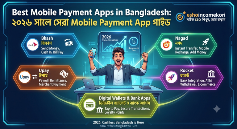 Best Mobile Payment Apps in Bangladesh: ২০২৬ সালে সেরা Mobile Payment App গাইড