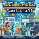 How to Earn Daily From Internet in 2026: Best Ways to Make Money Online Every Day