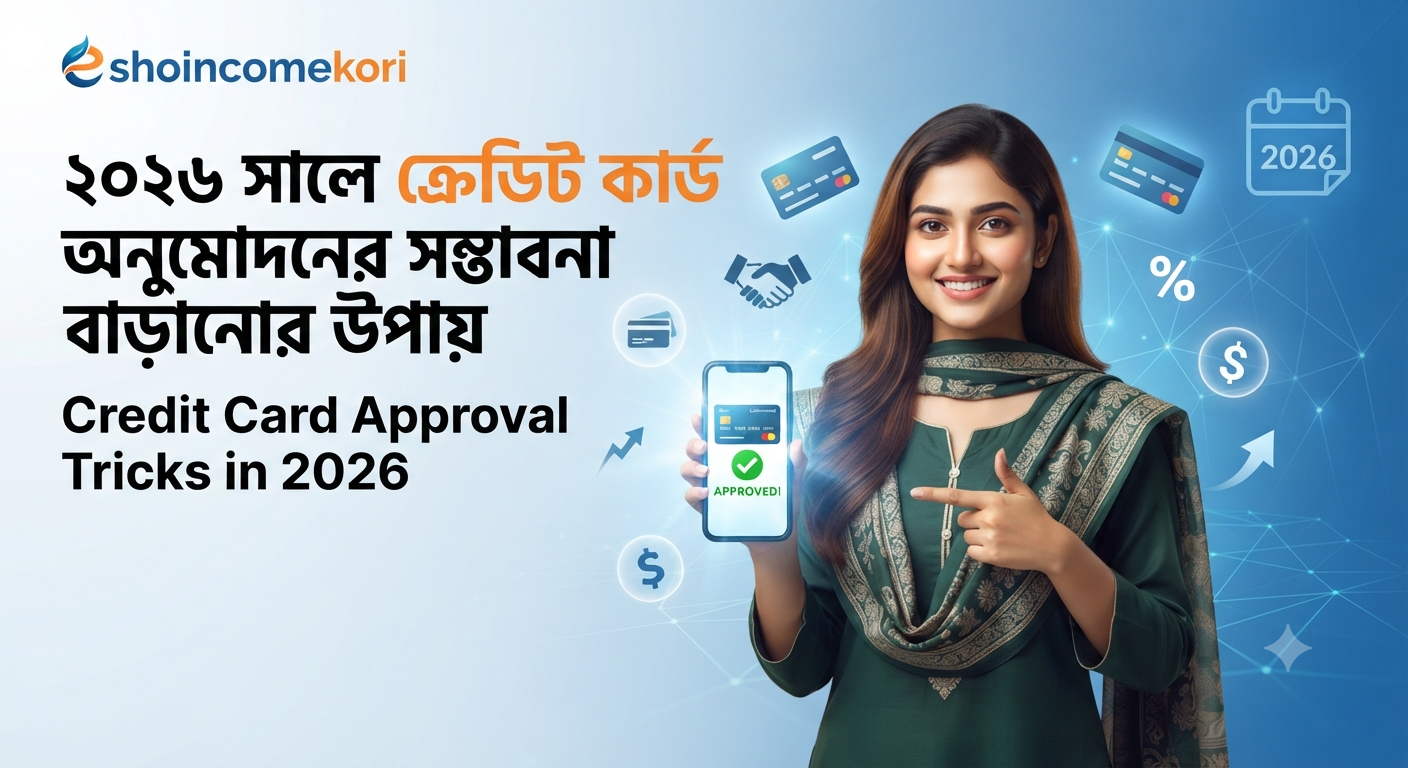 ২০২৬ সালে ক্রেডিট কার্ড অনুমোদনের সম্ভাবনা বাড়ানোর উপায় | Credit Card Approval Tricks in 2026