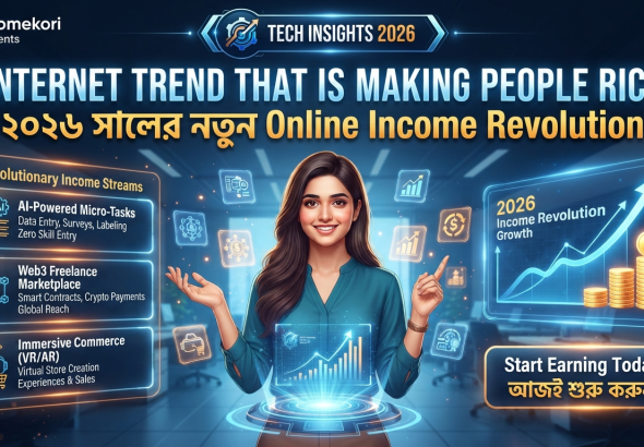 Internet Trend That Is Making People Rich: ২০২৬ সালের নতুন Online Income Revolution