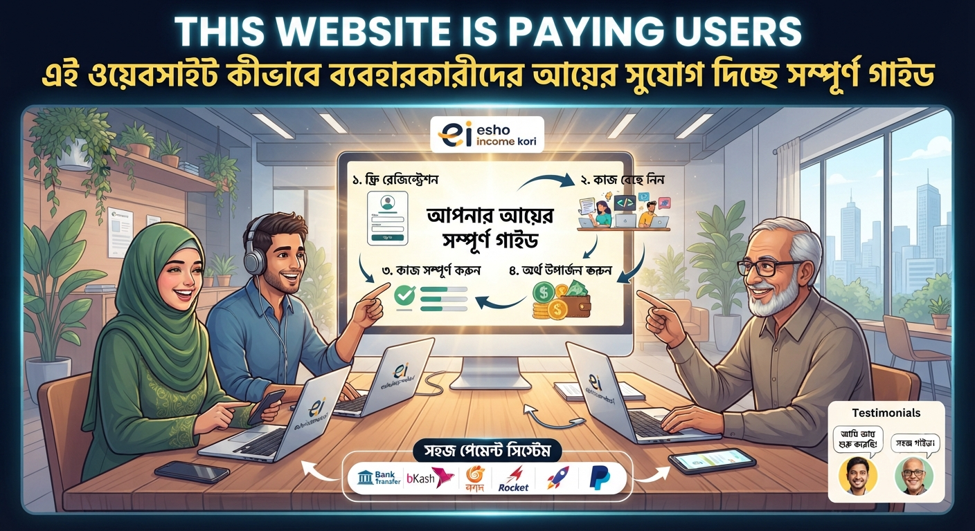 This Website Is Paying Users | এই ওয়েবসাইট কীভাবে ব্যবহারকারীদের আয়ের সুযোগ দিচ্ছে সম্পূর্ণ গাইড
